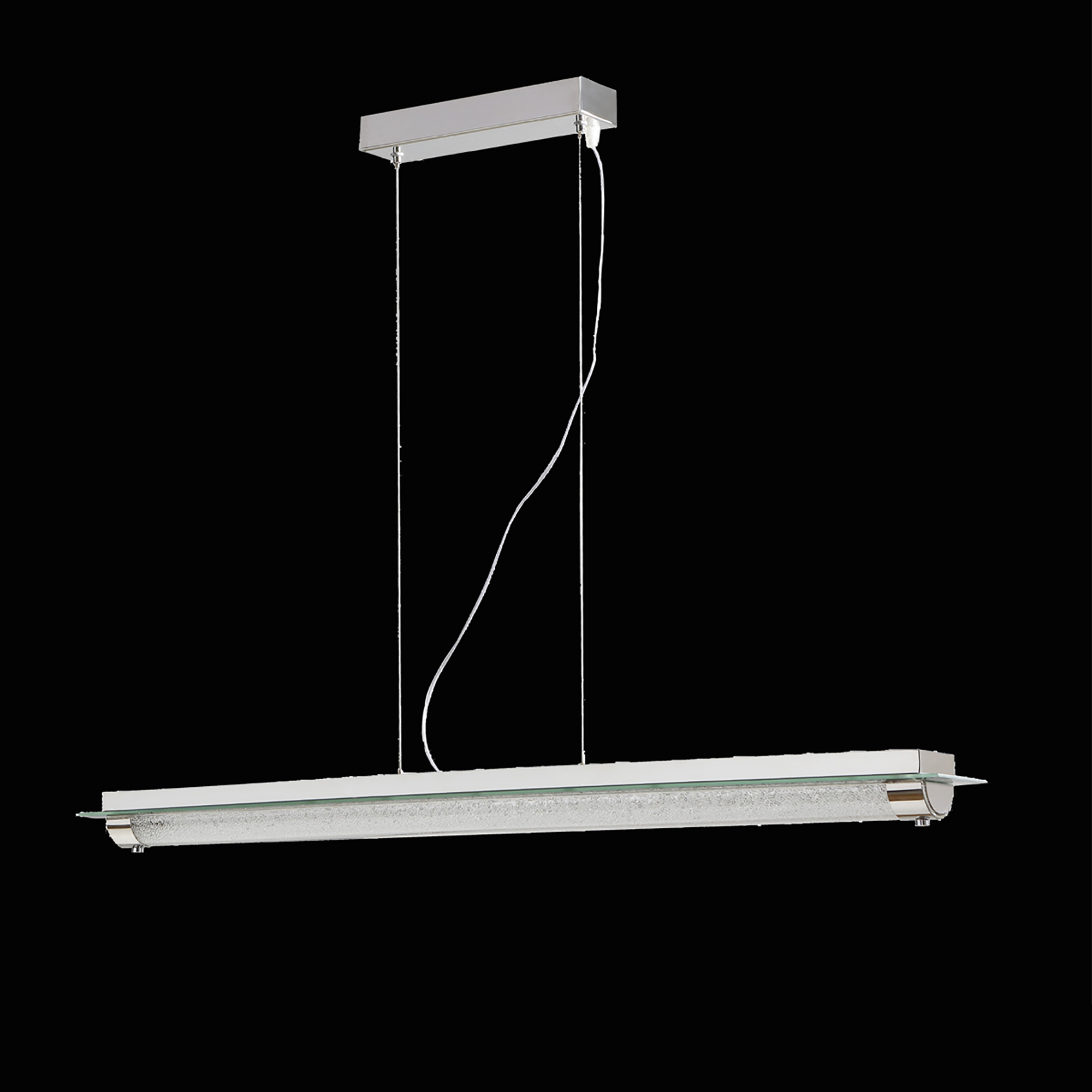 Tube Crystal Ceiling Lights Mantra Fusion Linear Crystal Fittings